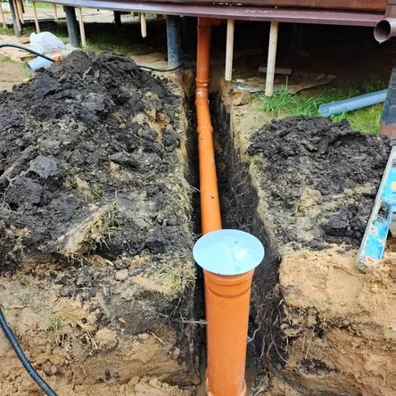 Прокладка наружного водопровода